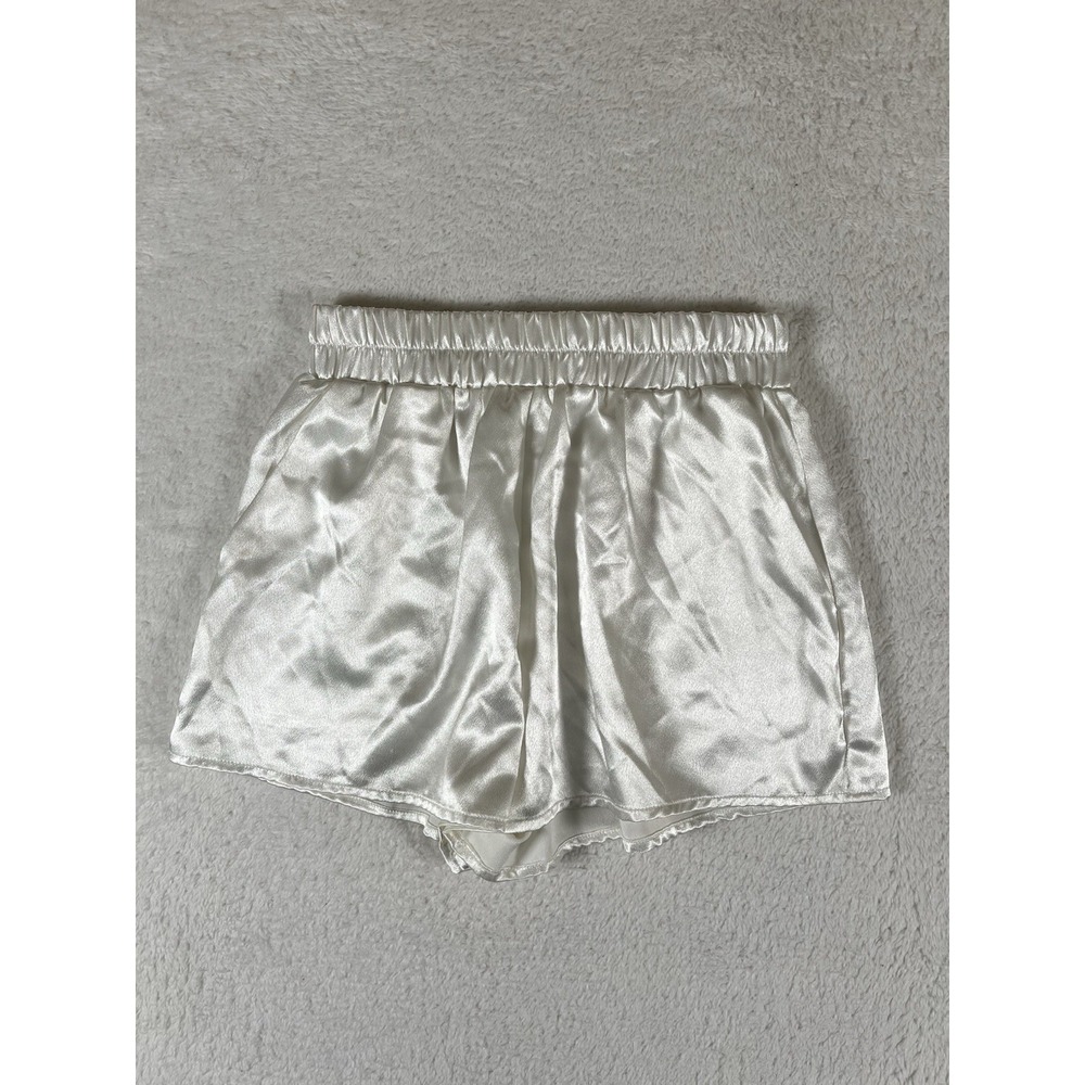 12th Tribe Style for The Global Soul White Wedding Shorts Women's Sz‎ S Flowy